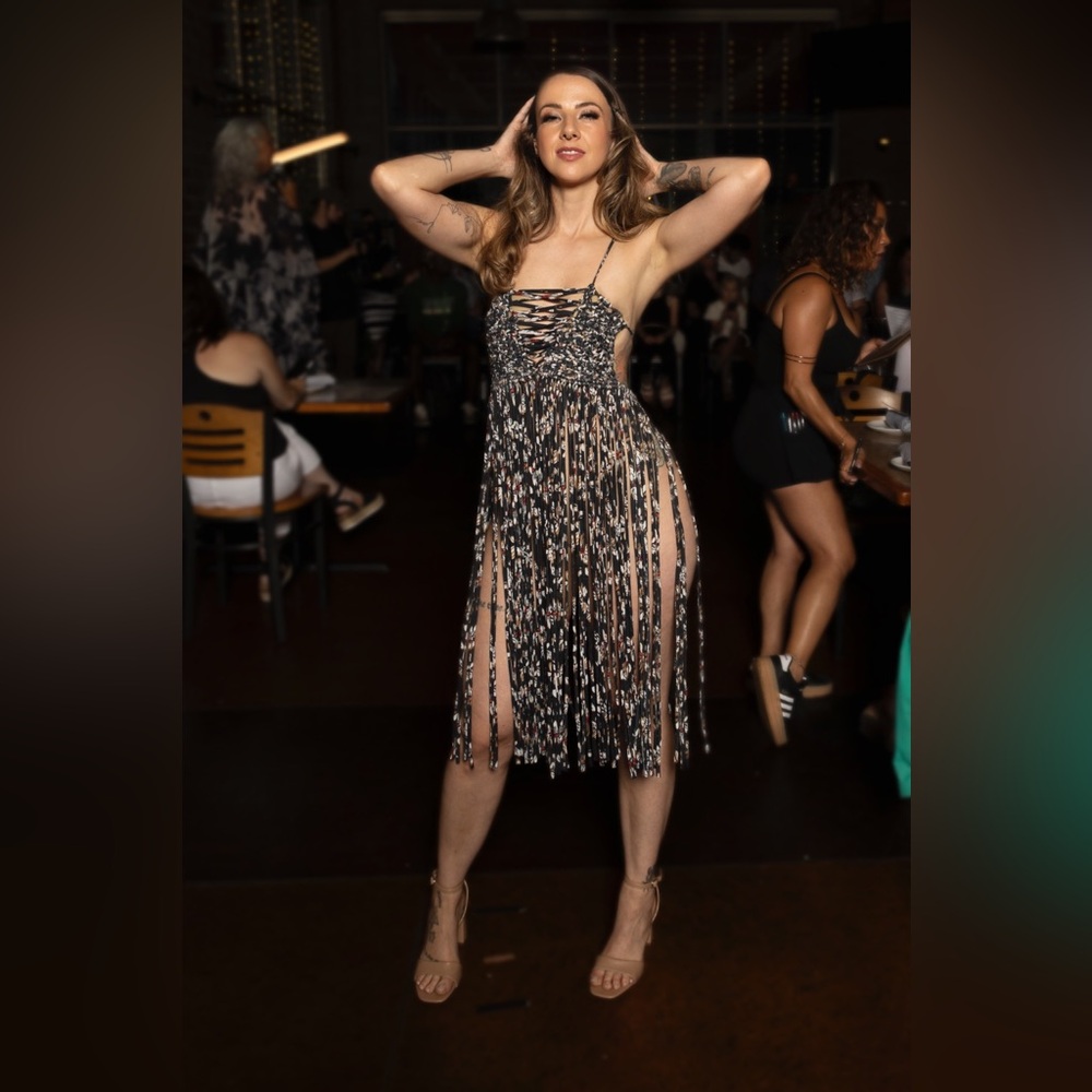 Original GoodVibeGoda Handmade Macramé Rope Dress